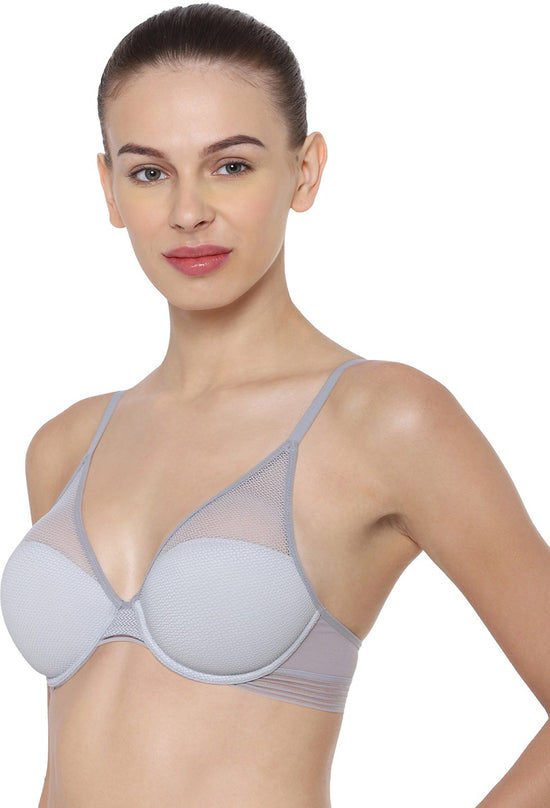 Triumph Padded Lacy Plunge Bra