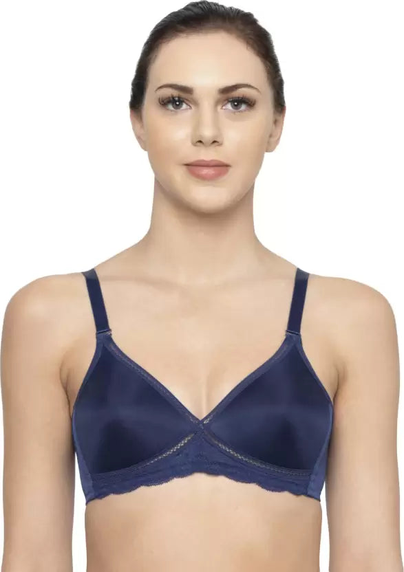 Triumph Non Wired Padded Lacy Bra