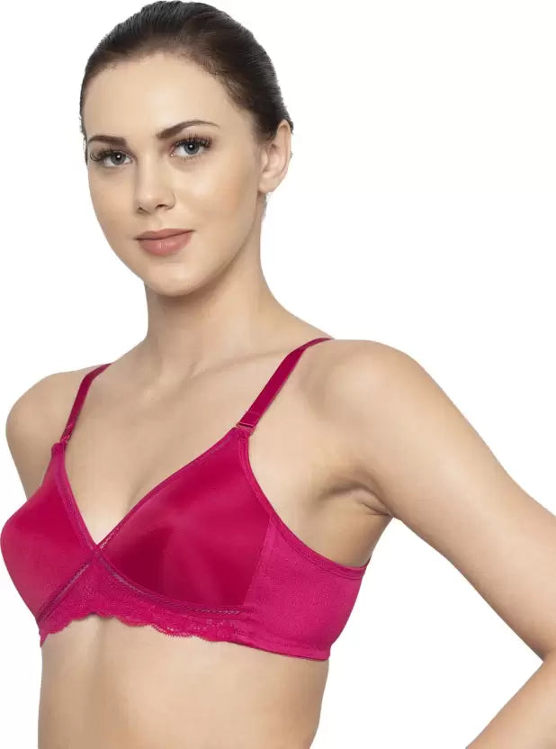 Triumph Non Wired Padded Lacy Bra