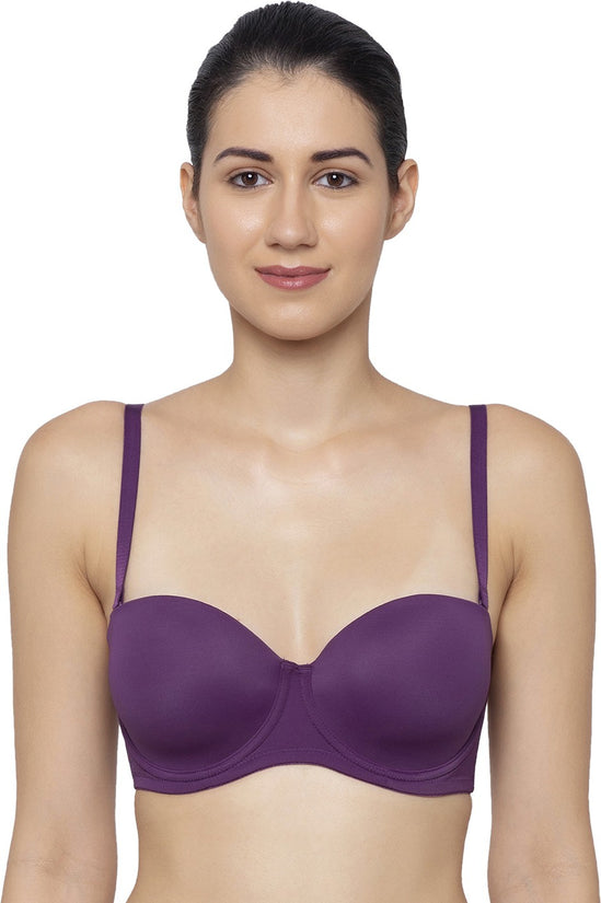 Triumph Purple Wired Padded Multi-Optional T-shirt Bra