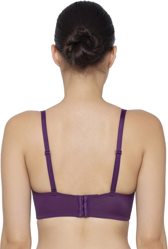 Triumph Purple Wired Padded Multi-Optional T-shirt Bra