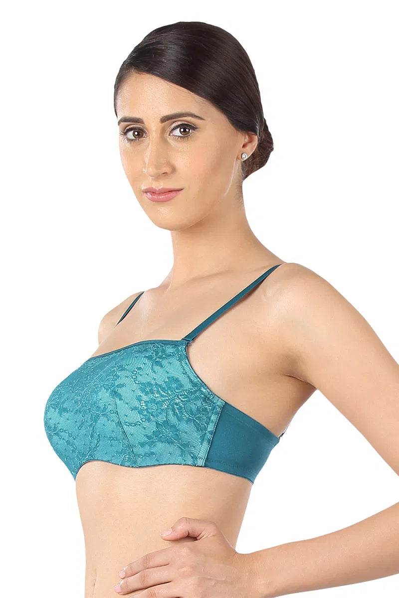 Triumph Padded Wired Full Coverage Cami Bras Bra - Green