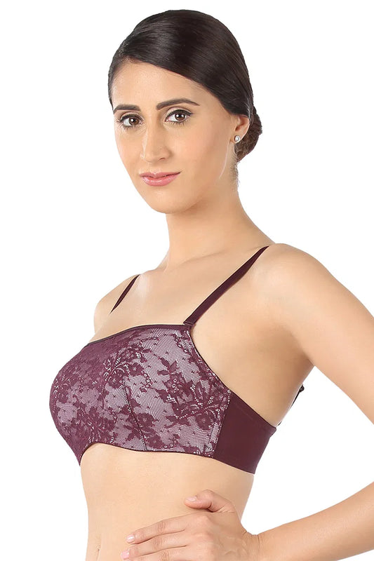 Triumph Padded Wired Full Coverage Cami Bras Bra - Wine