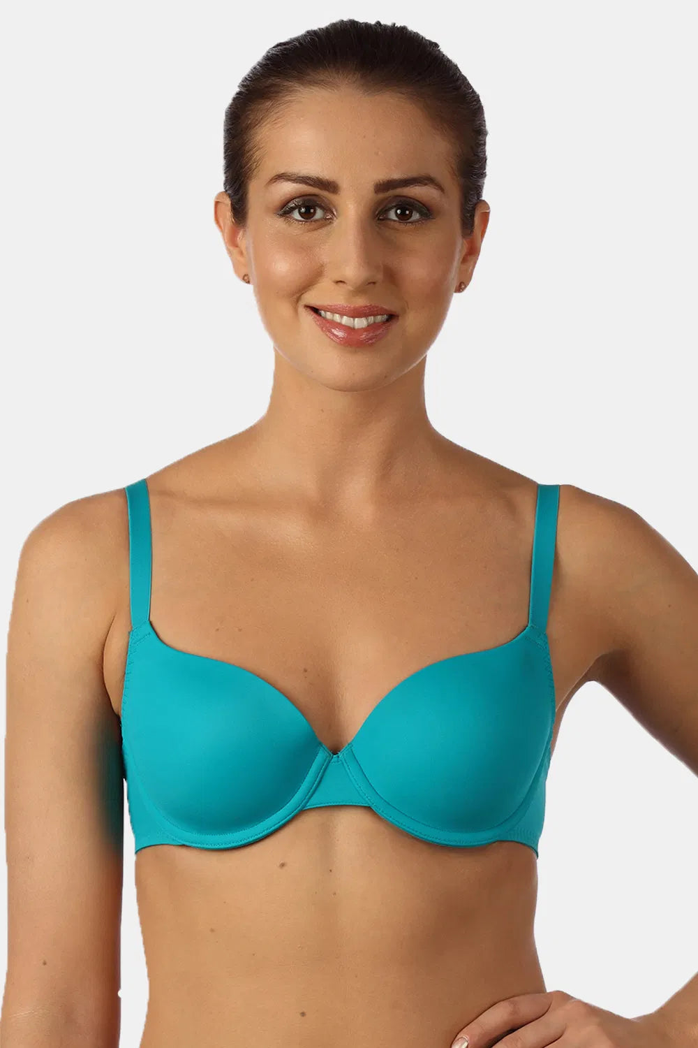 Triumph Padded Wired Medium Coverage T-Shirt Bra - Sea Blue