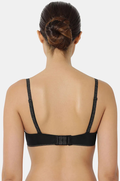 Sunshine Glow: Triumph Black Padded Wired T-Shirt Bra