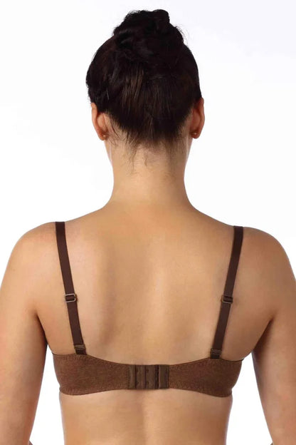 Triumph Smooth Padded Underwired  Bra-Brown