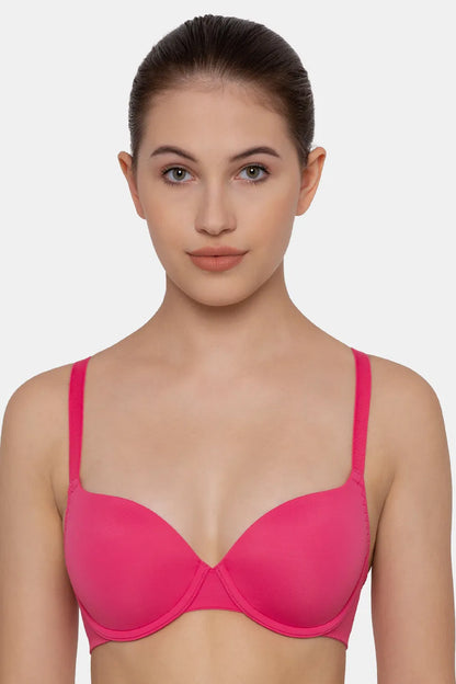 Triumph Padded Wired Medium Coverage T-Shirt Bra - Pink