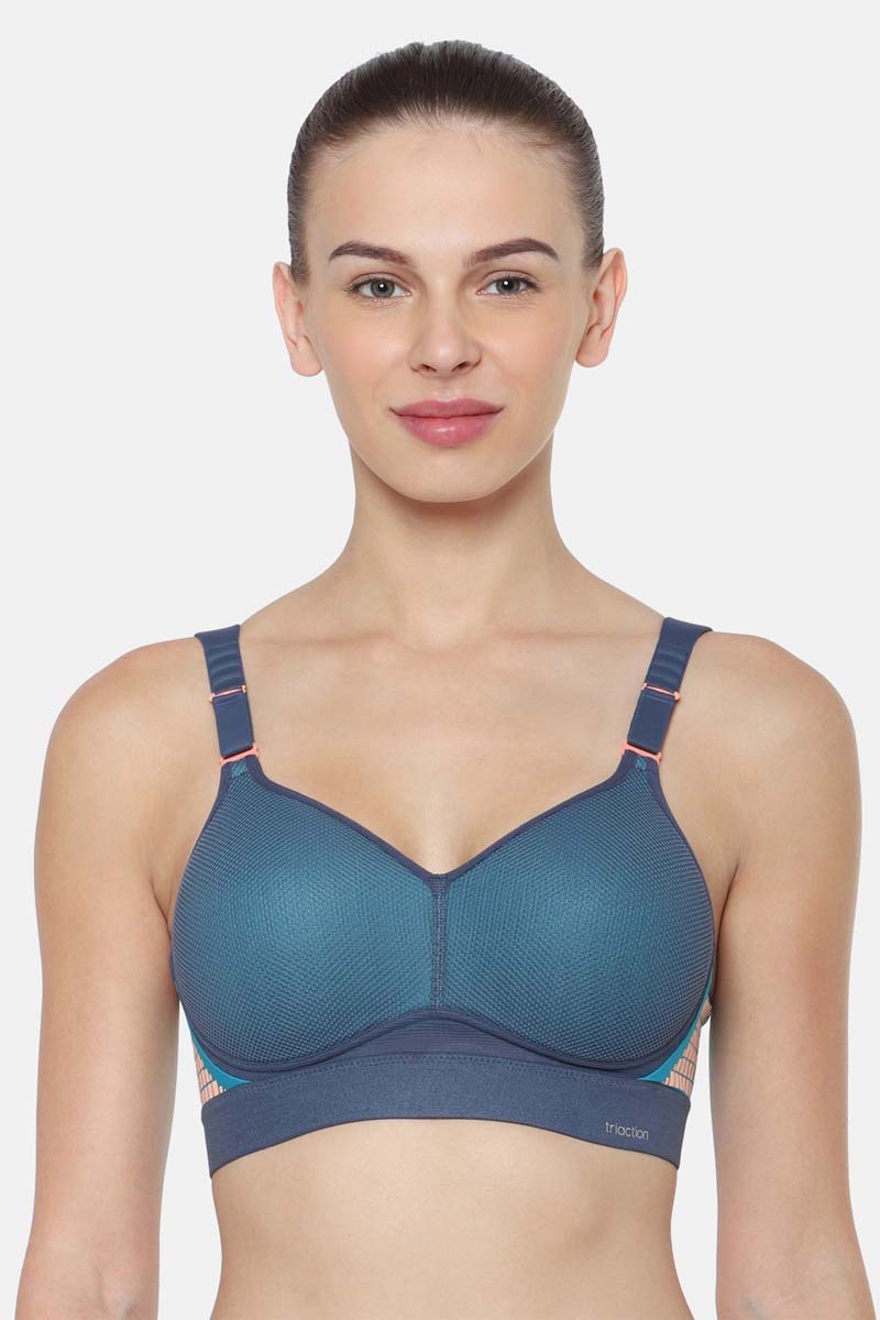 Triumph Triaction Solid Non-Wired Lightly Padded Sports Bra - VibesGood:  Empowering Women, Elevating Happiness